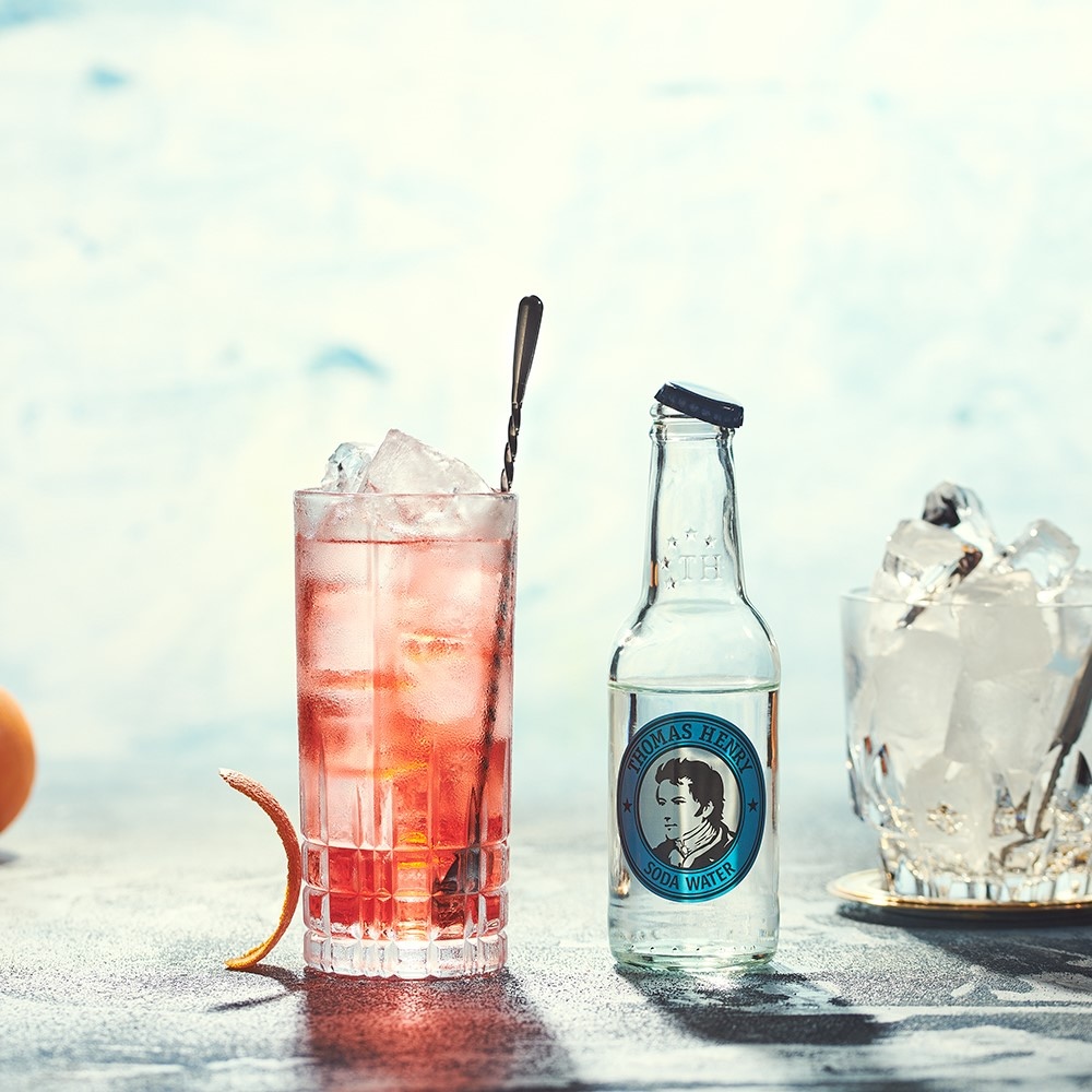 Americano Rezeptbild mit Thomas Henry Soda Water