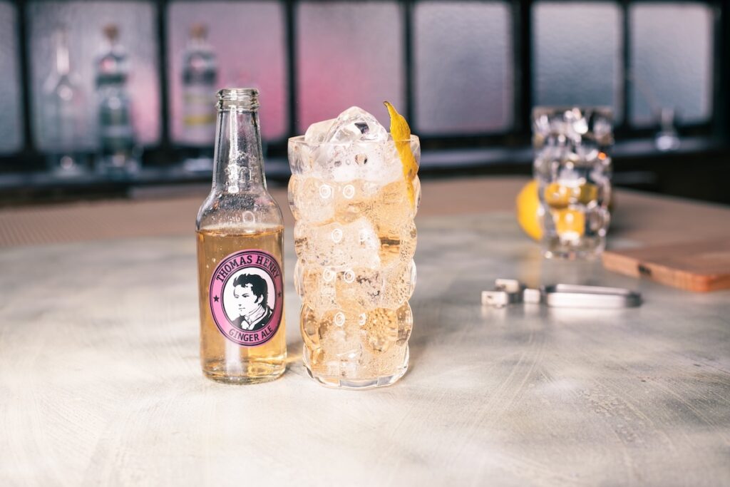 Gin Buck Rezeptbild mit Thomas Henry Ginger Ale
