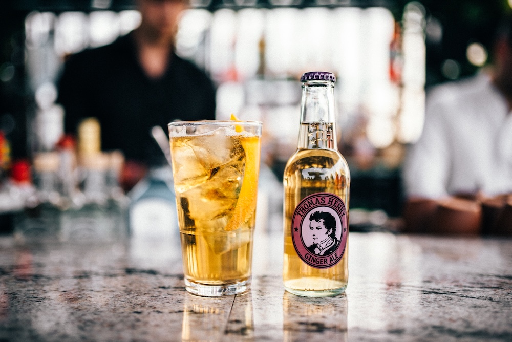 Horse's Neck Rezeptbild mit Thomas Henry Ginger Ale