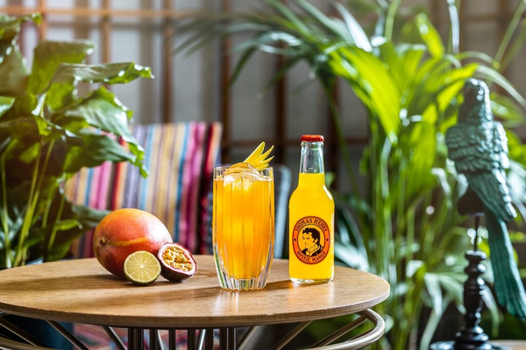 My Mango Drink im Highballglas mit Thomas Henry Mystic Mango
