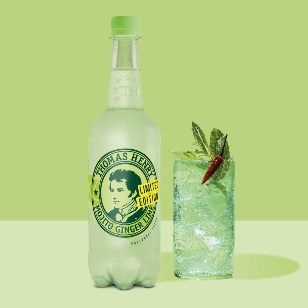 Thomas Henry Mojito Ginger Lime 0,75l PET Flasche_Limited Edition
