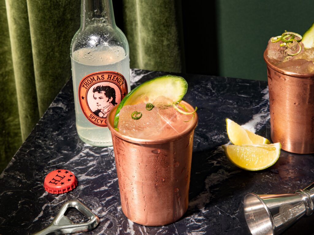 Cocktails mit SPicy Ginger Beer Drinks mit Spicy Ginger Beer Moscow mule